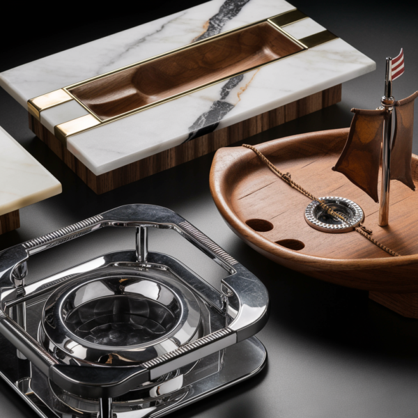 CIGAR ASH TRAYS 1