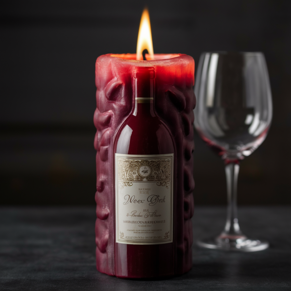 WINE CANDLE 1