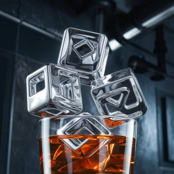 SILVER CHILLING CUBES 5